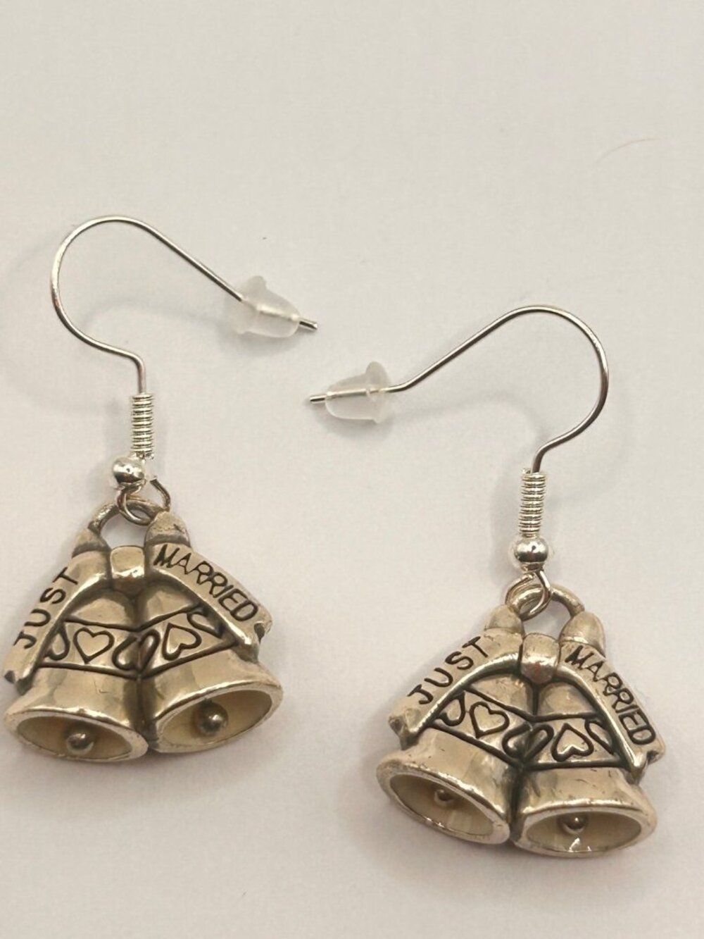 Brighton Wedding Bells custom french wire earrings NWOT